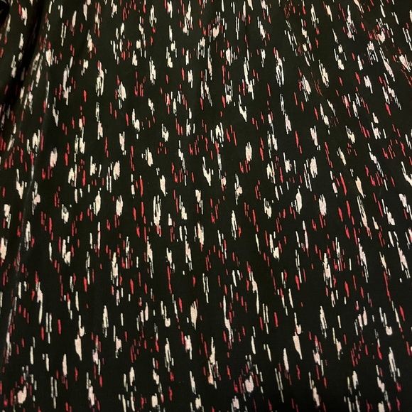 Scotch & Soda In Bloom ruffled edging crossover long sleeve dress NWT - Picture 4 of 15